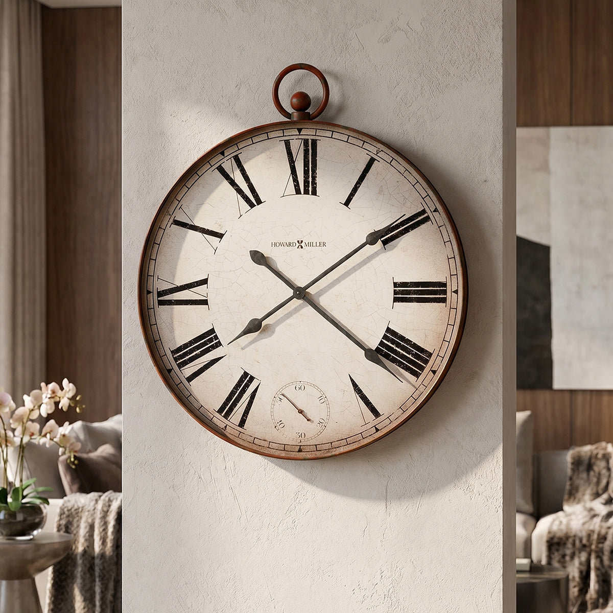 Gallery Pocket Watch II Wall Clock